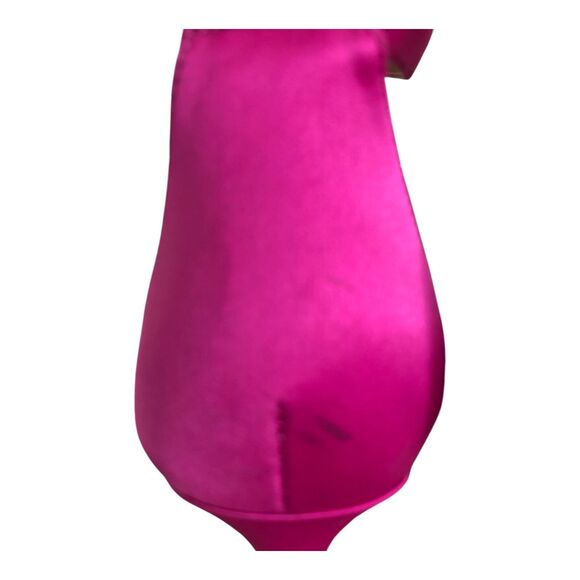 Nordstrom's Barbiecore Hot Pink Open Toe Strappy Rhinestone Stiletto Heel 8.5 - Picture 9 of 16